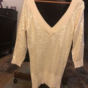 Sequin sweater